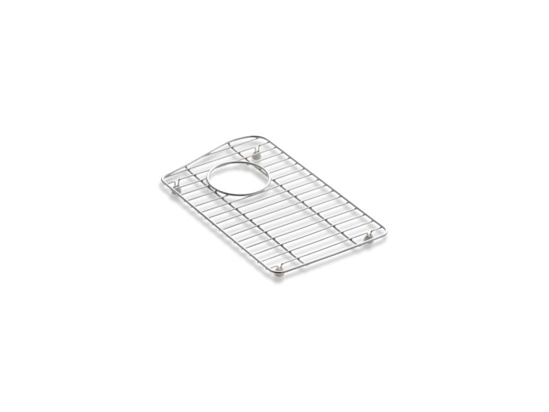 KOHLER K-6162 Lawnfield Stainless steel sink rack, 15-13/32" x 16-1/2", for right-hand bowl