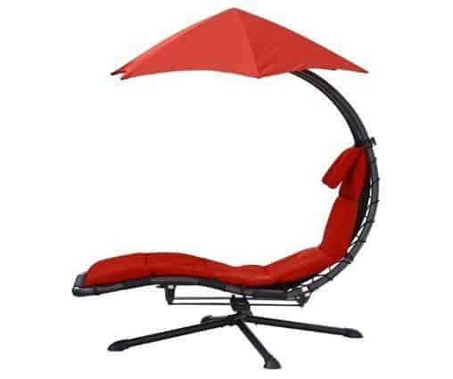 Vivere Original Dream 360 Degree Swivel Chairs with Umbrella Sun Shade