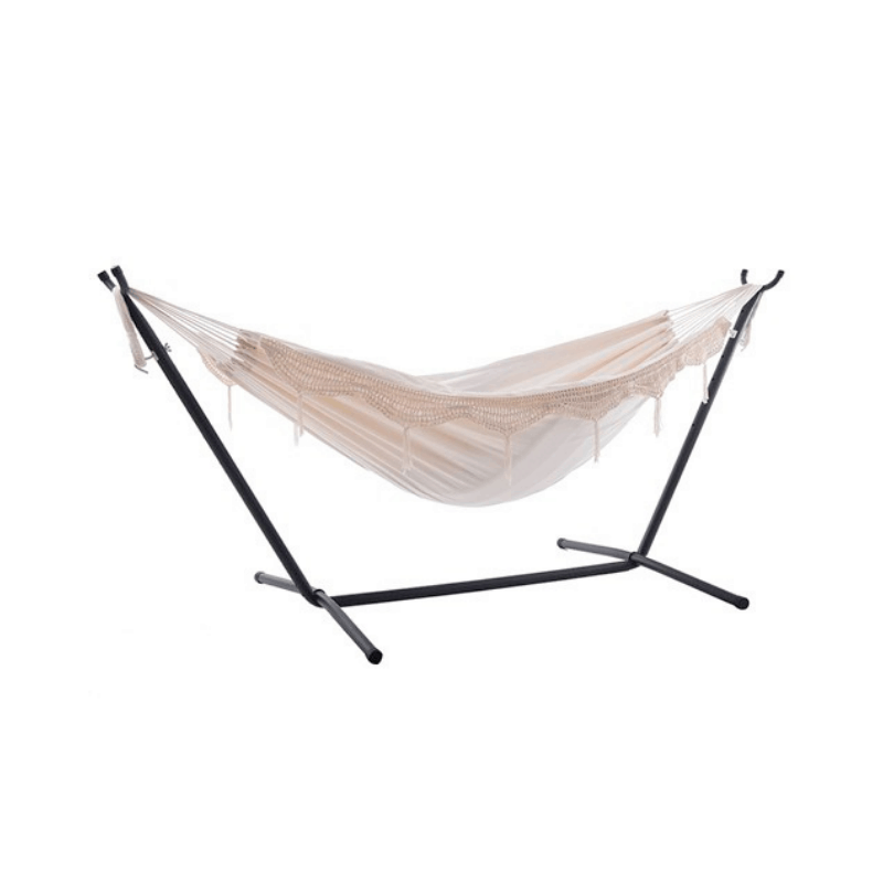 Vivere Double Hammock with Universal Hammock Stand