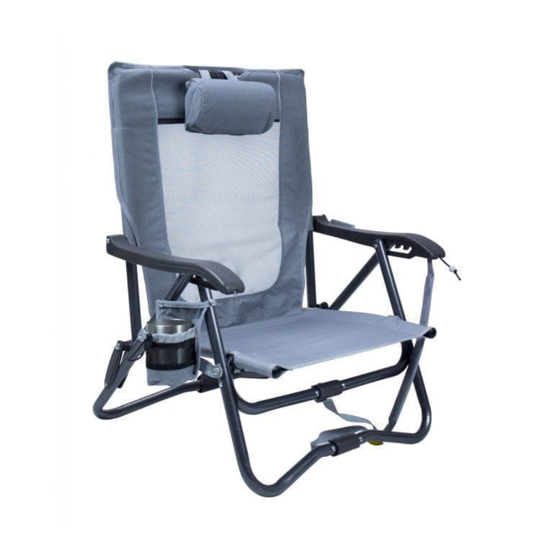 GCI Outdoor Bi-Fold Slim Event Chair with 4 Recline Positions