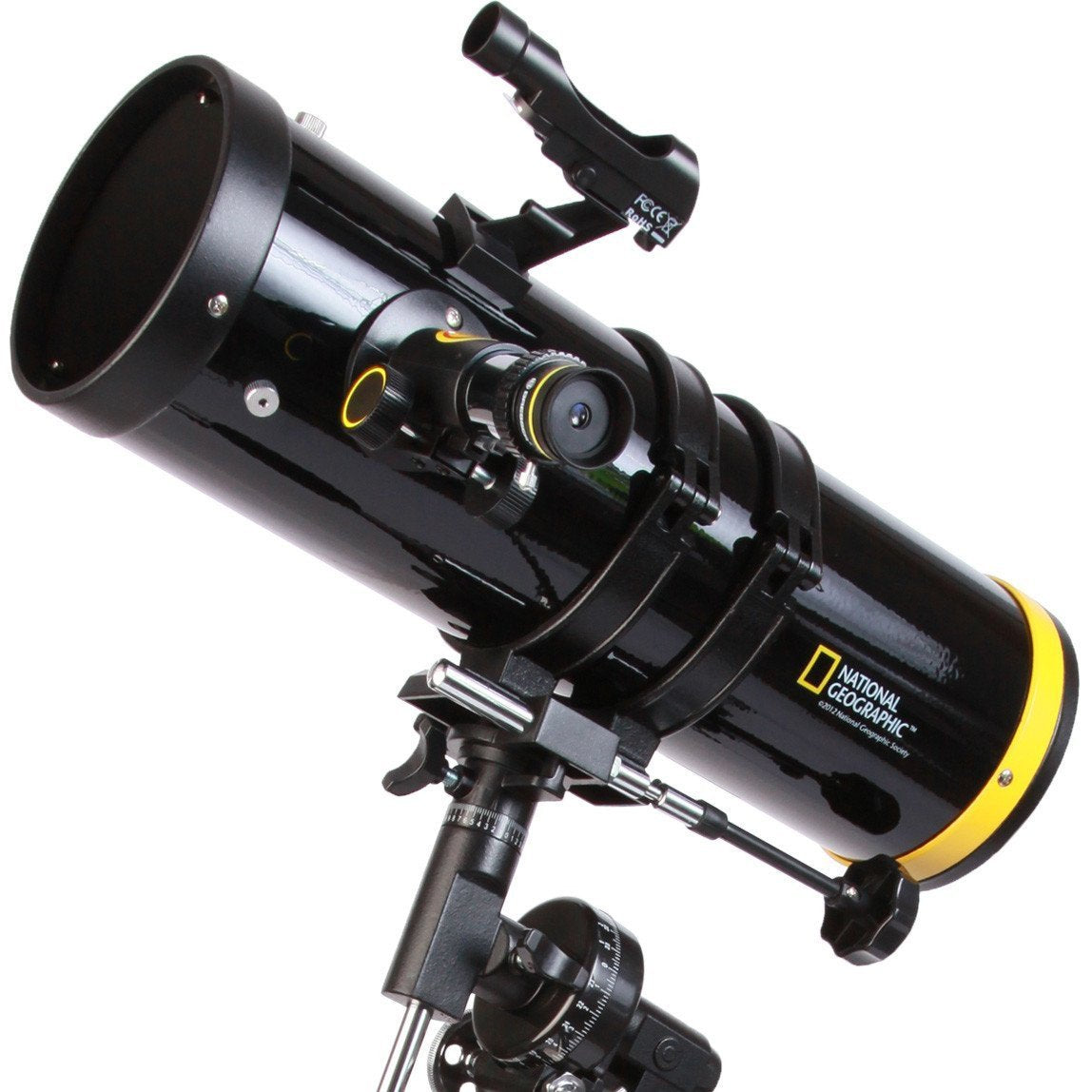 National Geographic NG114mm Newtonian Telescope w/ Equatorial Mount With Graphic Box